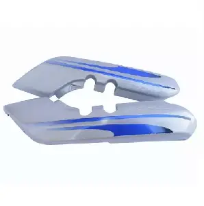 Fiem 035-tpa-hs+-csbl Tail Pane Silver/blue For Hero Splendor