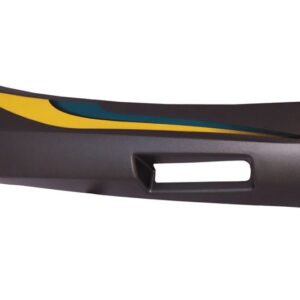 Foot Trim Fit For Hero Pleasure Type-3 Matte Titanium Grey/ Yellow