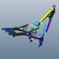 Frame Body Comp For Hero Xtreme Fi 160r Bsvi, Xtreme Stealth 160r, Xtreme Stealth Fi 160r Bsvi