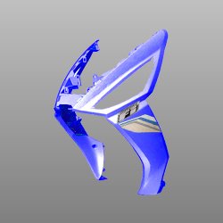Front Center Cover ( Techno Blue Metallic) For Hero Maestro Edge Bs6 | Hero