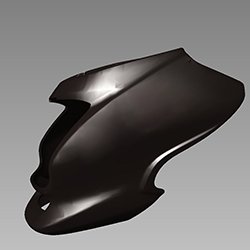 Front Cowl Black For | Super Splendor | Hero