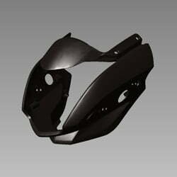 Front Cowl Black Nh1 For Xtreme | Hero