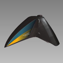 Front Fender Black Nh-1 For Pleasure | Hero