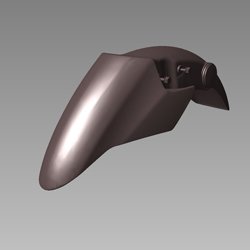 Front Fender Brown (mcb Me.,yr-314m) For Xtreme | Hero
