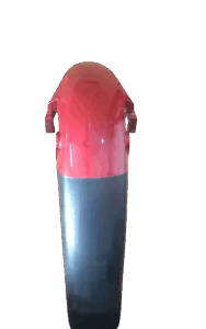 Front Fender (candy Blaze Red) For Hero Achiever