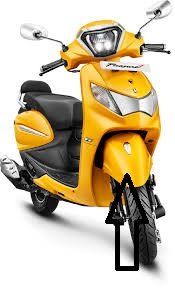 Front Fender Jubilant Yellow For Pleasure | Pleasure Xtec | Hero