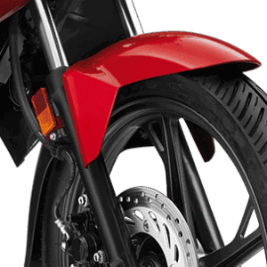 Front Fender Red For Honda Sp125 Bs4/bs6