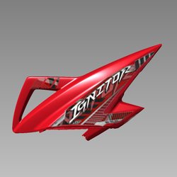 Front Fuel Tank Panel (sports Red,r-321) | Left | Hero Ignitor (2014 -onwrds)