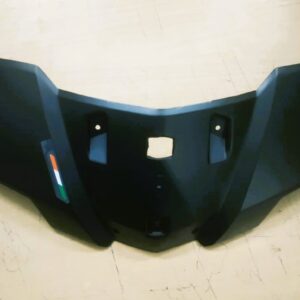 Front Handle Cover Black Without Indicator For Tvs Ntorq 125