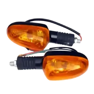 Front Indicator Set Of 2 Orange Standard Cb Shine 125 Sp - Genuine