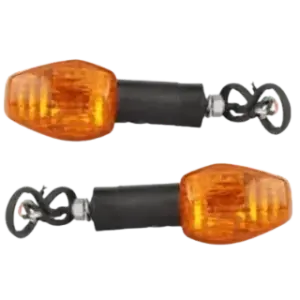 Front Indicator Set Of 2 Orange Standard Glamour New Model - Genuine
