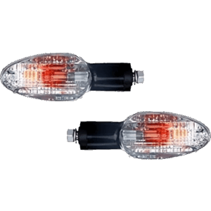 Front Indicator Set Of 2 White Standard Cb Shine - Genuine