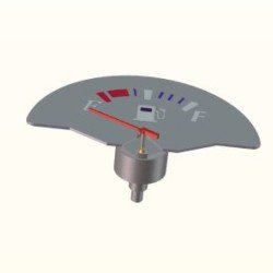 Fuel Meter Comp For Hf Deluxe | Hero