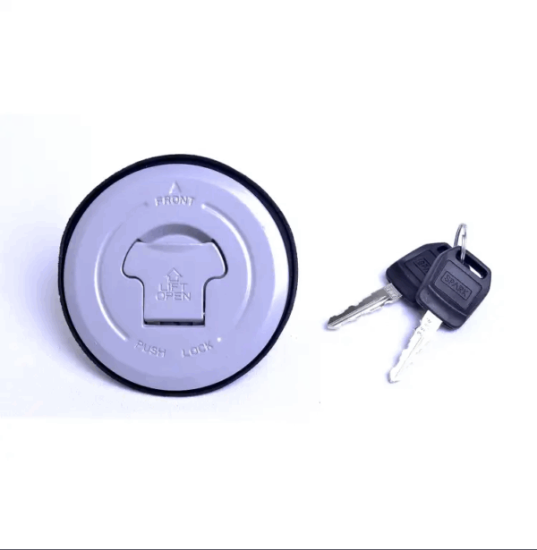 Fuel Tank Cap With Lock For Hero Ignitor | Passion Pro | Impulse | Glamour | Karizma Zmr | Karizma | Spark Minda
