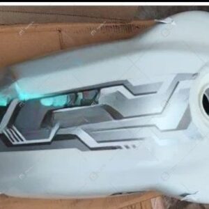 Fuel Tank Complete Pearl White For Apache Rtr 160 2v | Apache Rtr 180 2v |tvs