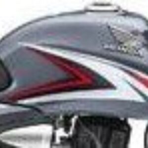 Fuel Tank Geny Grey With Red Decal For Cb Shine |honda