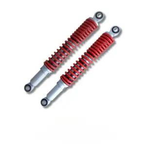 Gabriel Rear Shock Absorber For Honda Dream Neo | Dream Yuga | Hero Passion X Pro | Red | Set Of 2
