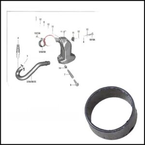 Gasket Muffler Pipe A - (jy591014)