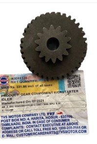 Gear Comp Kick Starter Assembly For Tvs Ntorq125| Wego110 | Pep+|jupiter110| Zest