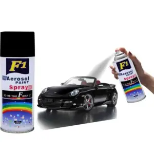 Paint Spray - Matt Black (450ml)