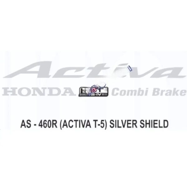 Graphics Sticker Set For Honda Activa Het Bs4 | Type 5 | Silver Sticker | Both Sides