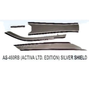 Graphics Sticker Set For Honda Activa | Limited Edition | Silver Sticker | Both Sides