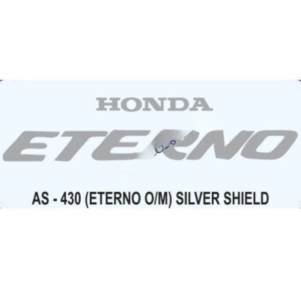 Graphics Sticker Set For Honda Eterno | Old Model | Silver Sticker | Both Sides