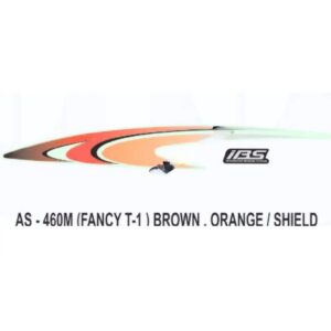 Graphics Sticker Set For Honda Fancy | Type 1 | Brown & Orange Sticker | Both Sides