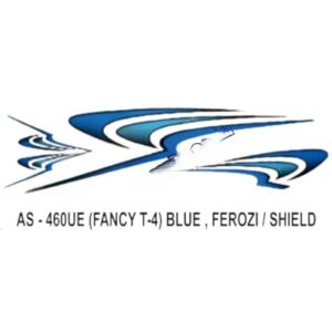 Graphics Sticker Set For Honda Fancy | Type 4 | Blue Sticker | Both Sides