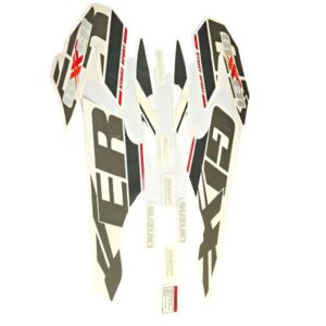 Graphics Sticker Set For Suzuki Gixxer Black Bike | Type 4 | Vinyl Decal Set | 260ba | Both Sides