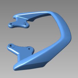 Grip Rear Frost Blue Metallic For Passion X Pro | Hero
