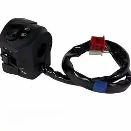 Handle Bar Switch-left Hand,cd-deluxe 2005 (kick Start) ( 2 Coupler,2 Bullet Terminal) (uno Minda)