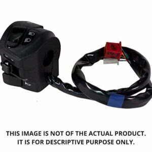 Handle Bar Switch-lift Hand With 1 Wire Coupler, 3 Bullet Terminal (samuri/shaolin/shogun) (uno Minda)