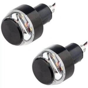 Handle Bar Led Color Light Set For All Bikes ( Lh+rh)
