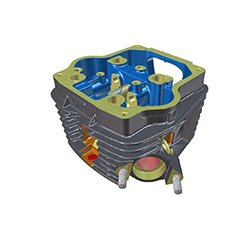 Head Comp Cylinder For Hero | Glamour Canvas | | 125 Bs-vi Refresh | Fi-bsvi | Fi-ibs Bsvi | Xtec | Glamour Xtec 125| I3s Bsvi | Bsvi Techno Obd Ii| Super Splendor Bs-vi