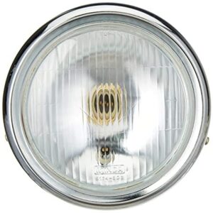 Head Light Assembly Dome With Demo With Kb Type Bulb Holder & Parking (samurai) (uno Minda)