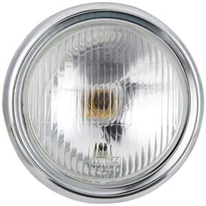 Head Light Assembly Mfr Without Dome With Kb Type Bulb Holder & Parking (samurai) (uno Minda)