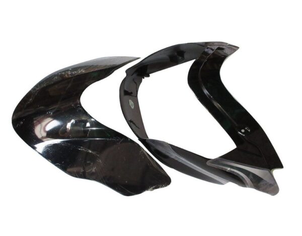 Headlight Visor Fit For Bajaj Xcd 135 Black (green Sticker)