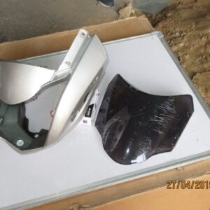 Headlight Visor Fit For Hero Cbz Xtreme New Model Type-3 Force Silver