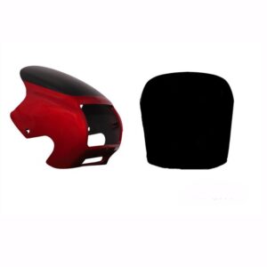 Headlight Visor Fit For Hero Cd-deluxe Old Model (hero Splendor Type) Candy Blazing Red