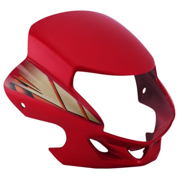 Headlight Visor Fit For Hero Hf-deluxe Type-3 Candy Blazing Red