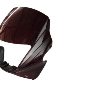 Headlight Visor Fit For Hero Passion Plus New Model Palace Maroon