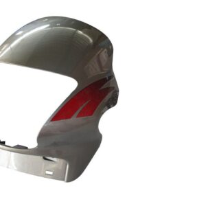 Headlight Visor Fit For Hero Passion Plus Tornado Grey (red Sticker)