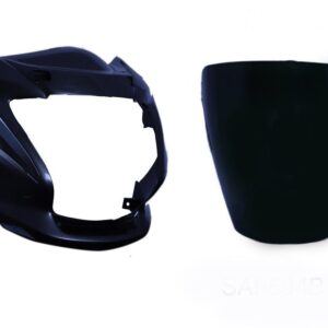 Headlight Visor Fit For Hero Passion Pro Type-4 Heavy Grey