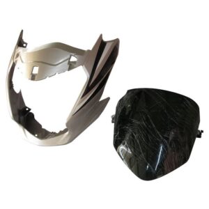 Headlight Visor Fit For Hero Passion Xpro Force Silver
