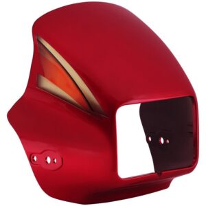 Headlight Visor Fit For Hero Splendor Pro (new Graphics) Red