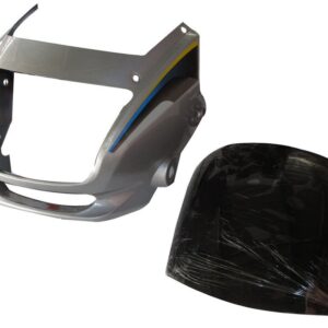 Headlight Visor Fit For Hero Super Splendor Cloud Silver (w/sticker)