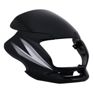 Headlight Visor Fit For Hero Super Splendor Latest (type 3) Black (grey Sticker)
