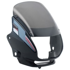 Headlight Visor Fit For Hero Super Splendor New Model Black (grey Sticker)