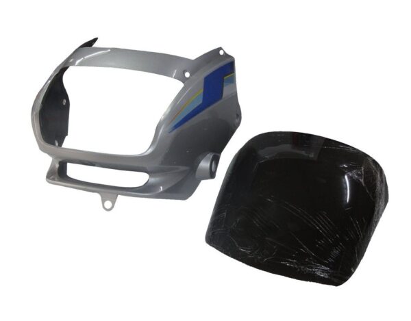 Headlight Visor Fit For Hero Super Splendor New Model Cloud Silver
